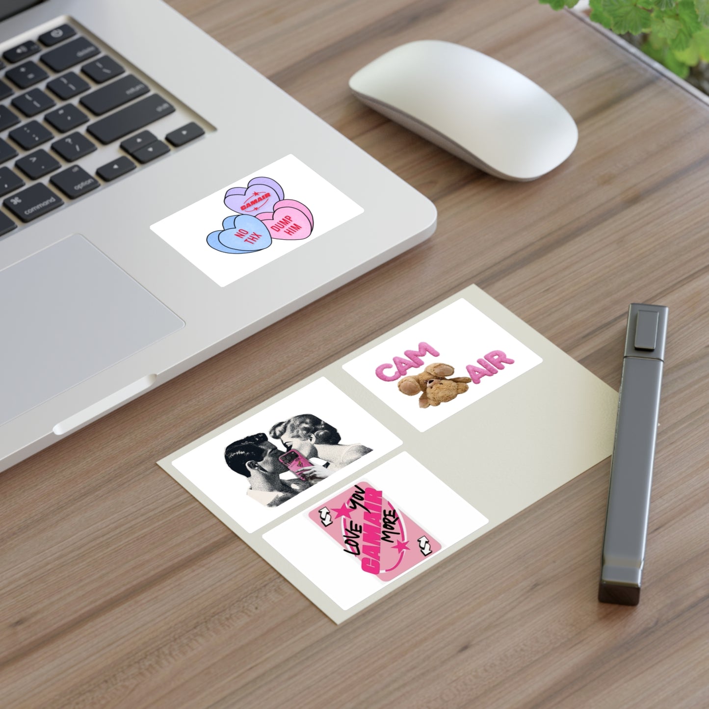 vday airbrush sticker sheet