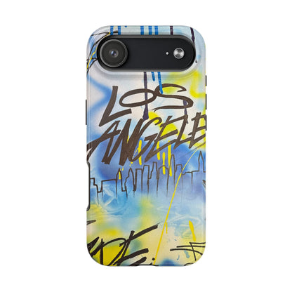 "los angeles" airbrush iPhone case