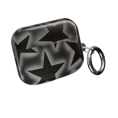 "chrome stars" airbrush airpod cases