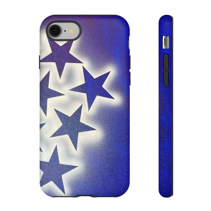 "frosted galaxy" airbrush iPhone case