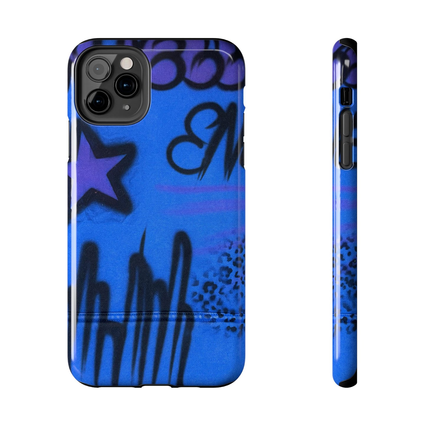 "infamous indigo" airbrush iPhone case