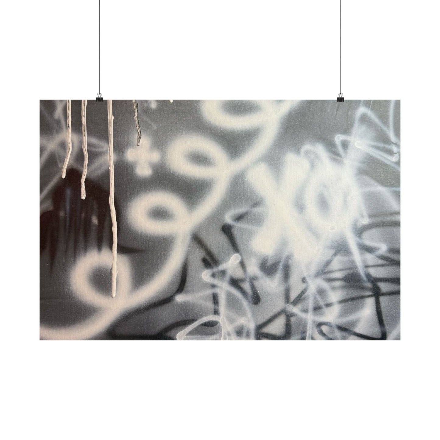 "spatial blur" airbrush horizontal print