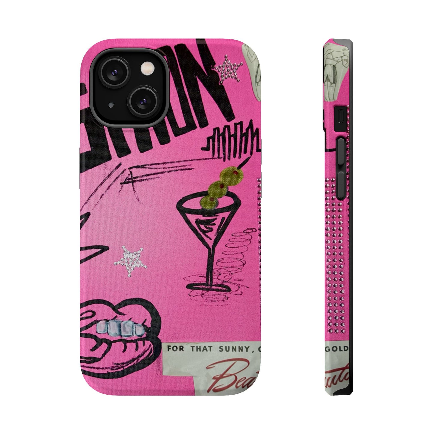 MagSafe "high fashion" airbrush iPhone case
