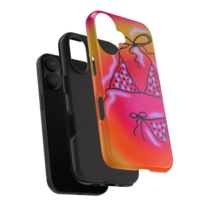 "glitter bikini" airbrush iPhone case