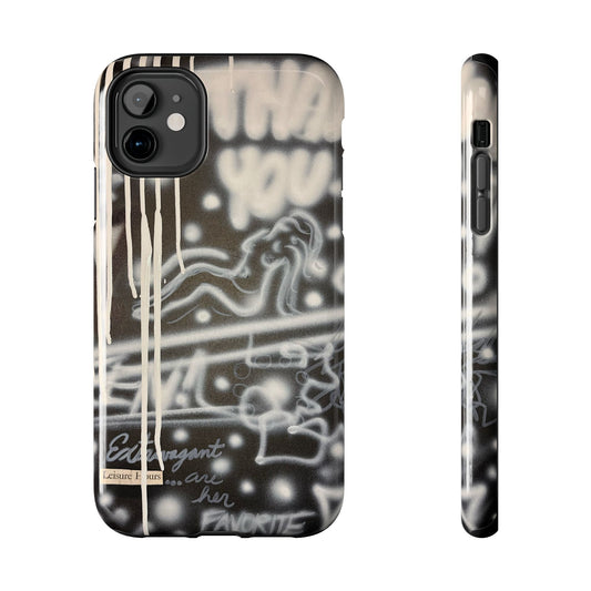 "extravagant leisure" airbrush iPhone case