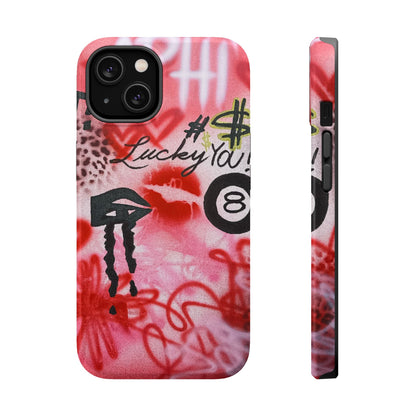 MagSafe "intriguing encounter" airbrush iPhone case