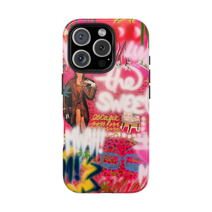 "sweet escape" airbrush iPhone case