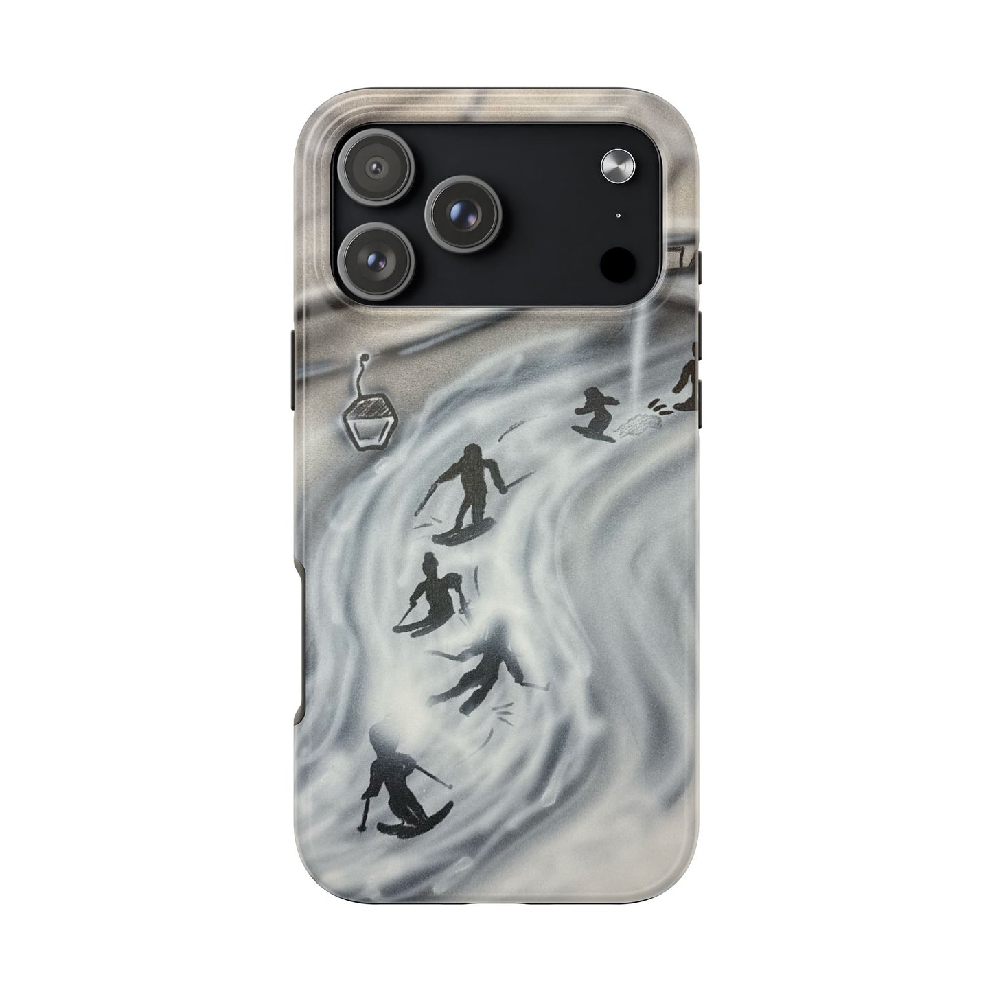 "arctic avalanche" airbrush iPhone case