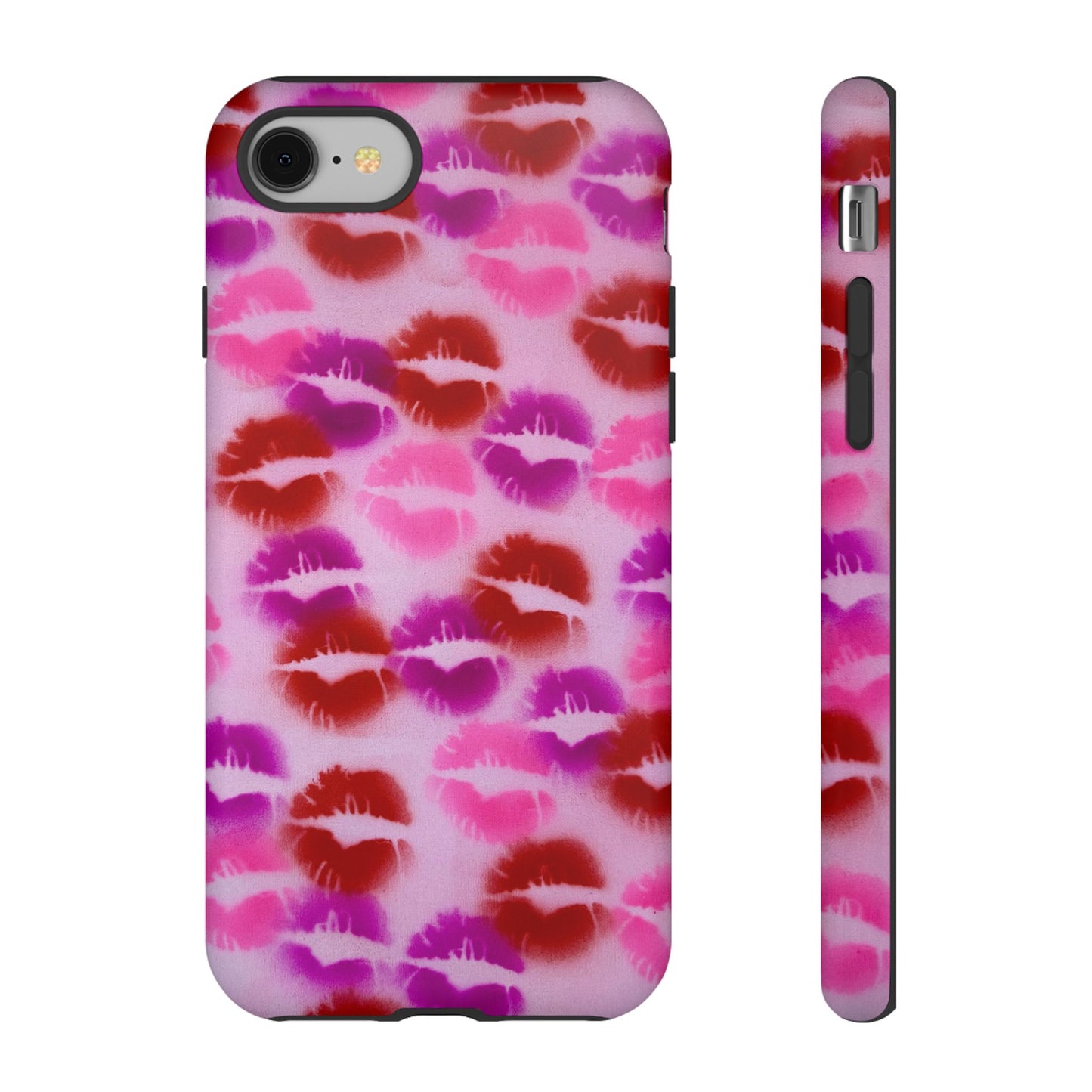 "mwah!" airbrush iPhone case