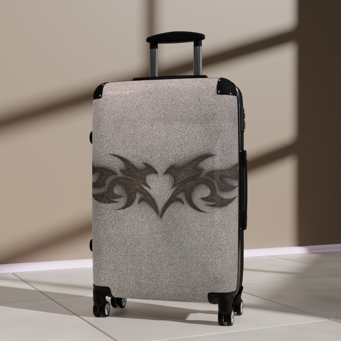 "black trampstamp" airbrush suitcase