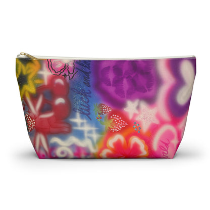 "luck & luv" airbrush makeup pouch