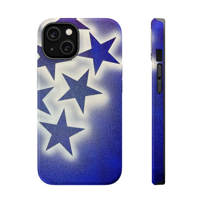 MagSafe "frosted galaxy" airbrush iPhone case