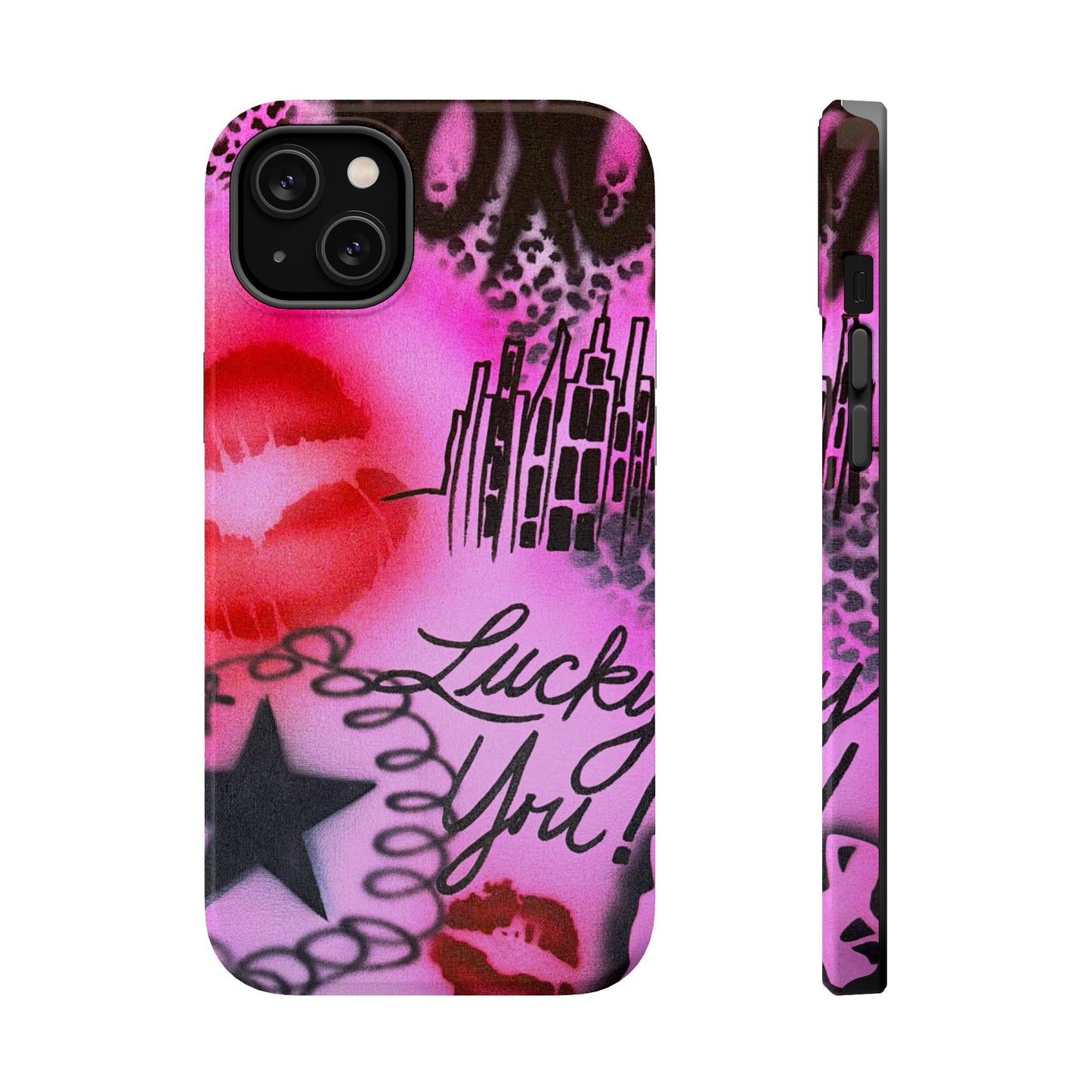 MagSafe "ulterior motive" airbrush iPhone case