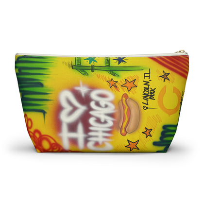 "chicago" airbrush makeup pouch