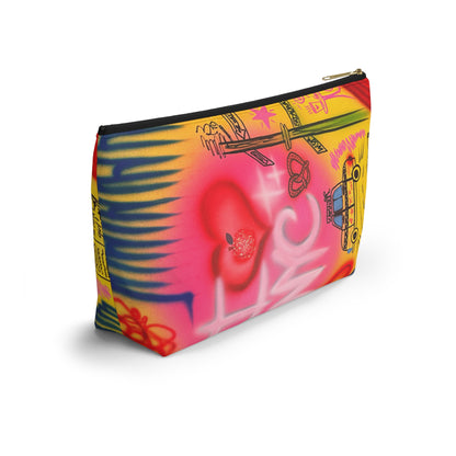 "in the city" airbrush makeup pouch