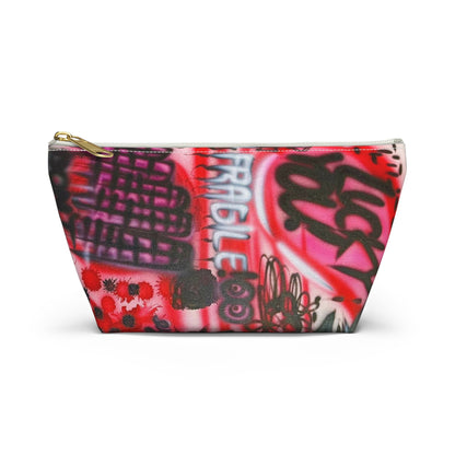 "lucky you!" airbrush makeup pouch
