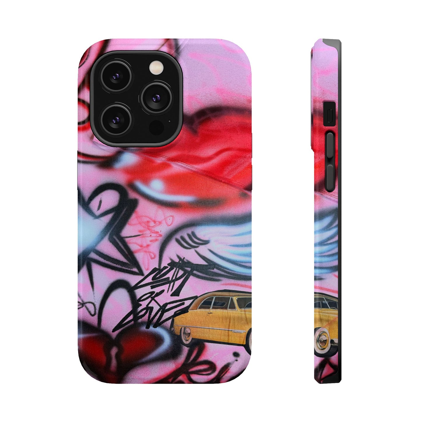MagSafe "lust or love" airbrush iPhone case