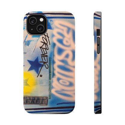 MagSafe "fashion forever" airbrush iPhone case