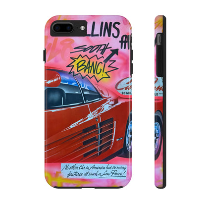 "miami momentos" airbrush iPhone case