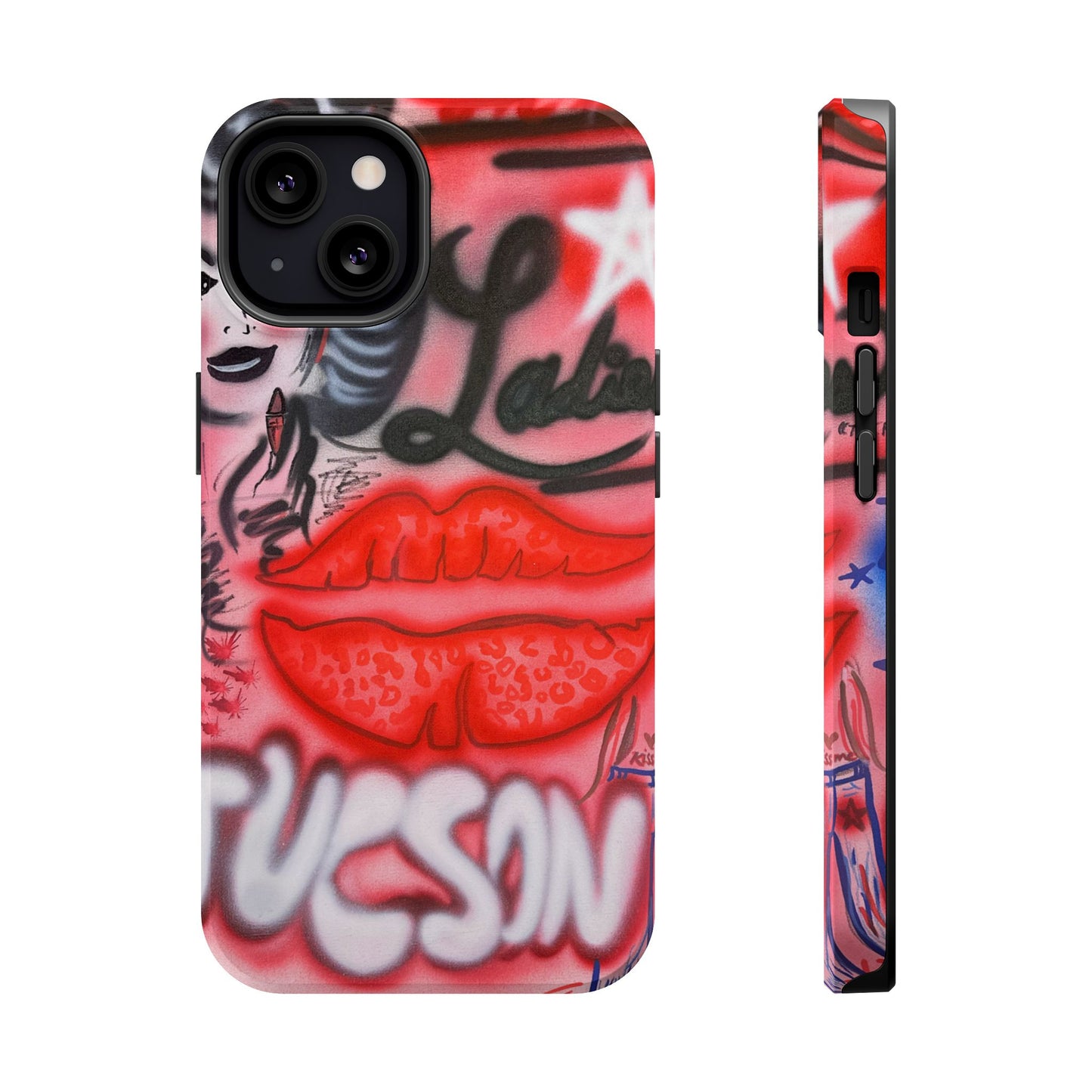 MagSafe "tucson, az" airbrush iPhone case