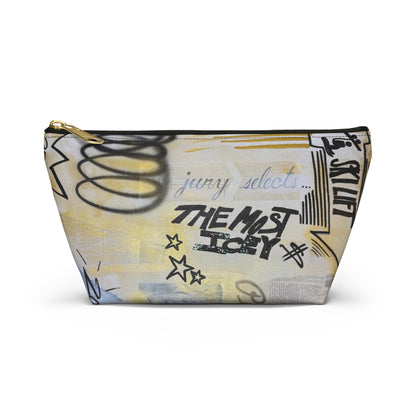 "golden glacier" airbrush makeup pouch