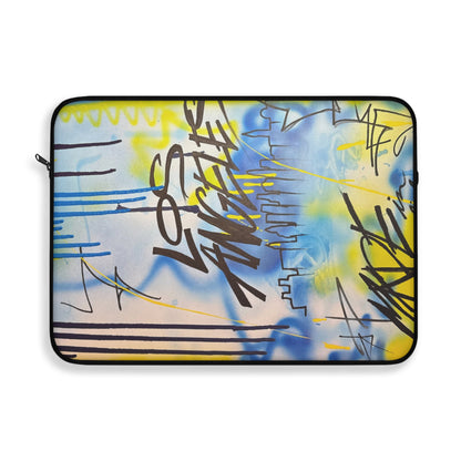 "los angeles" airbrush laptop sleeve