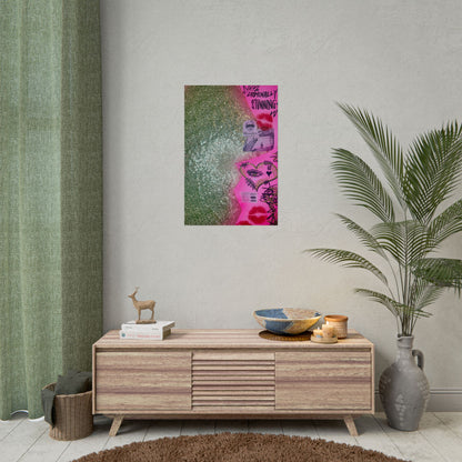 "glitter gloss" airbrush rolled print