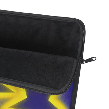 "cosmic crush" airbrush laptop sleeve