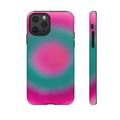"watermelon swirl aura" airbrush iPhone case