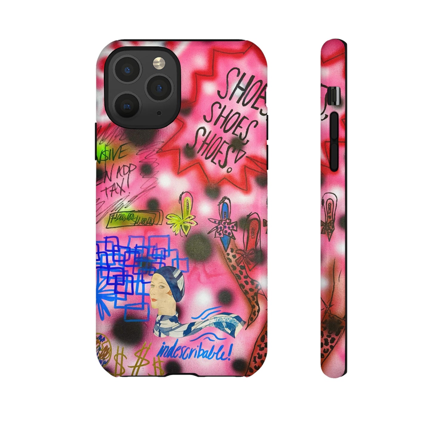 "indescribable cost" airbrush iPhone case