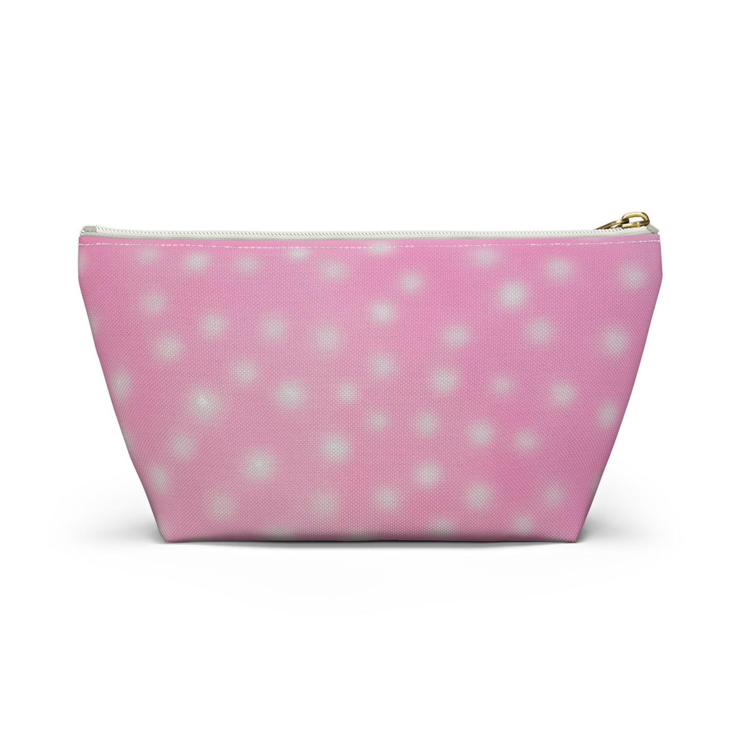 "strawberry swirl polka dot" airbrush makeup pouch