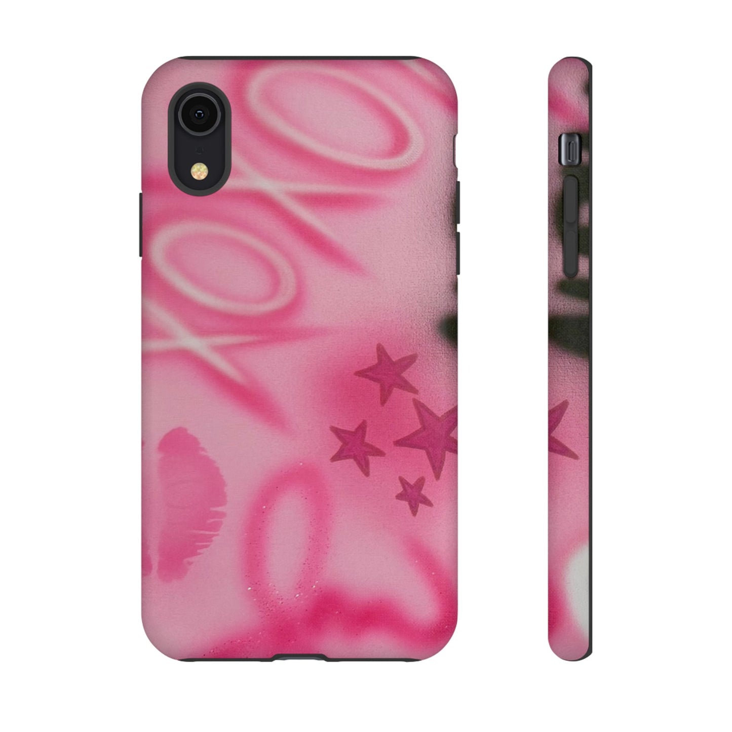 "perfectly pink" airbrush iPhone case