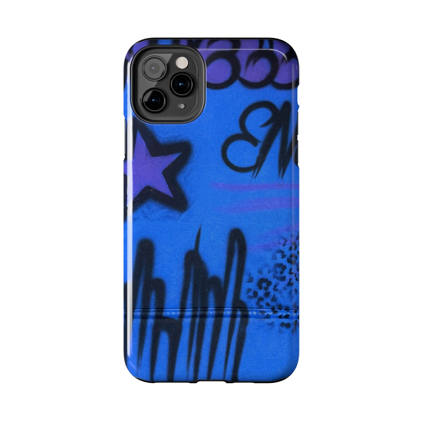 "infamous indigo" airbrush iPhone case