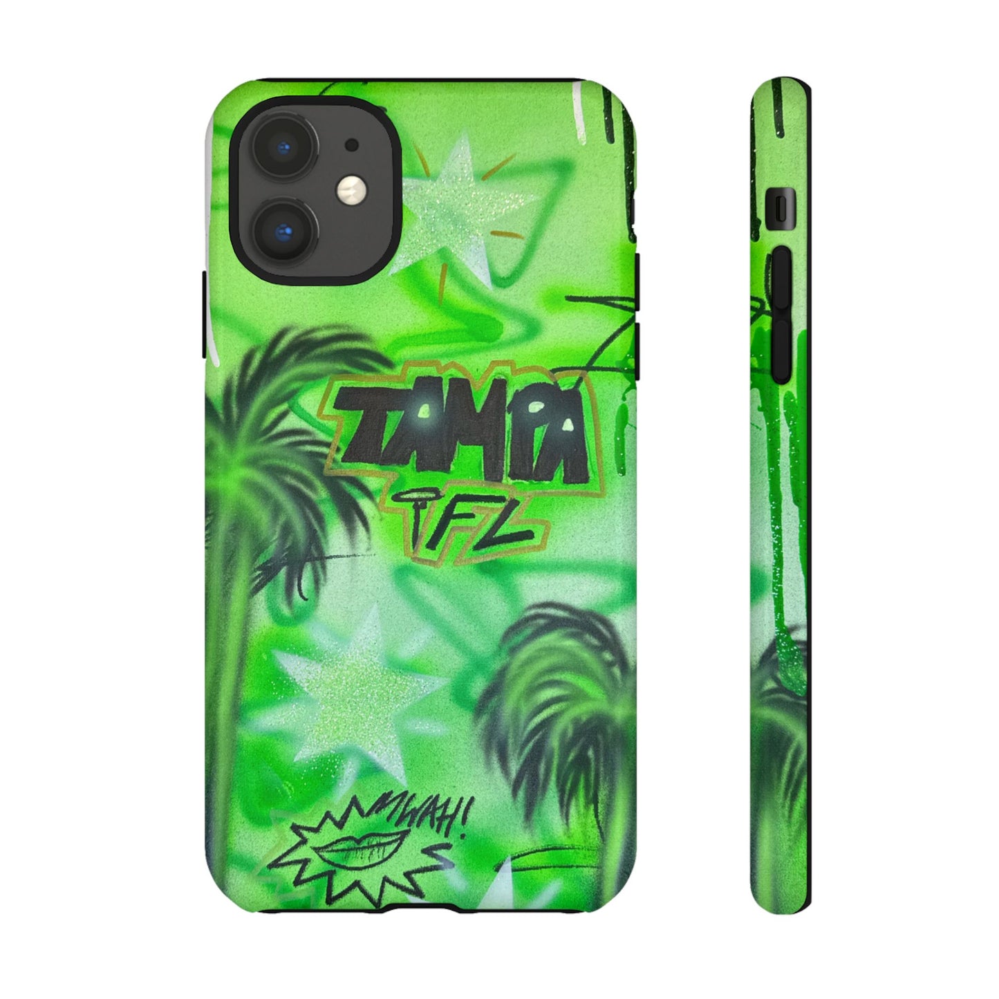 "tampa, fl" airbrush iPhone case
