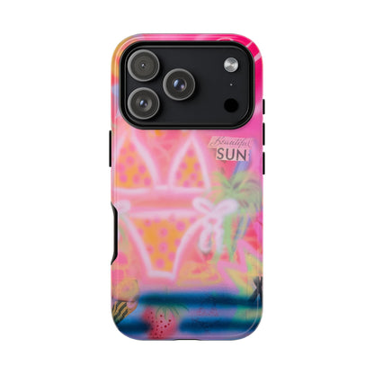 "santa monica strawberry" airbrush iPhone case
