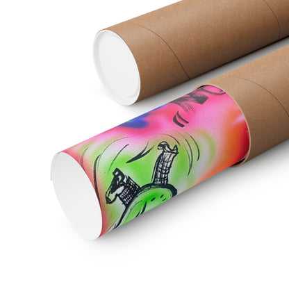 "skyline sensation" airbrush horizontal print