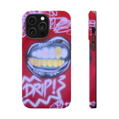 MagSafe "tooth drip" airbrush iPhone case
