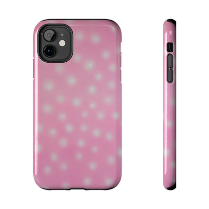 "strawberry swirl polka dots" airbrush iPhone case