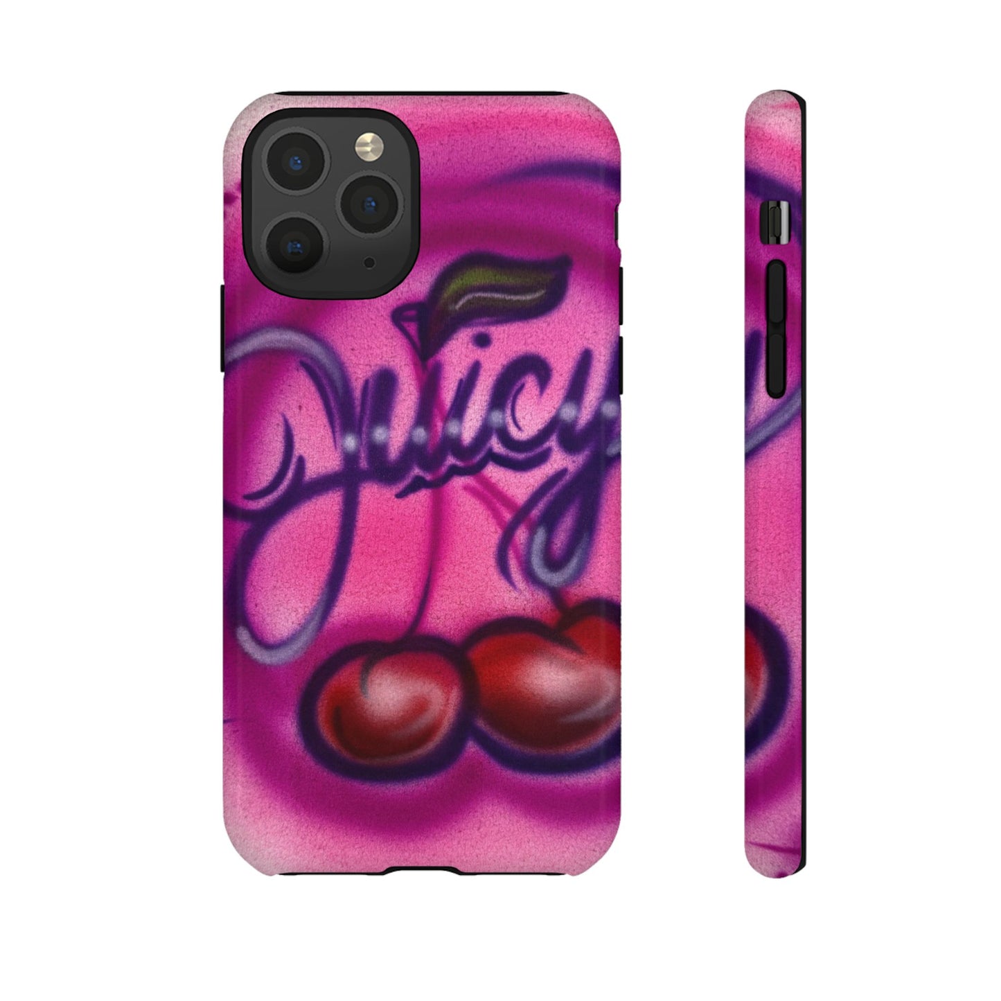 "juicy" airbrush iPhone case