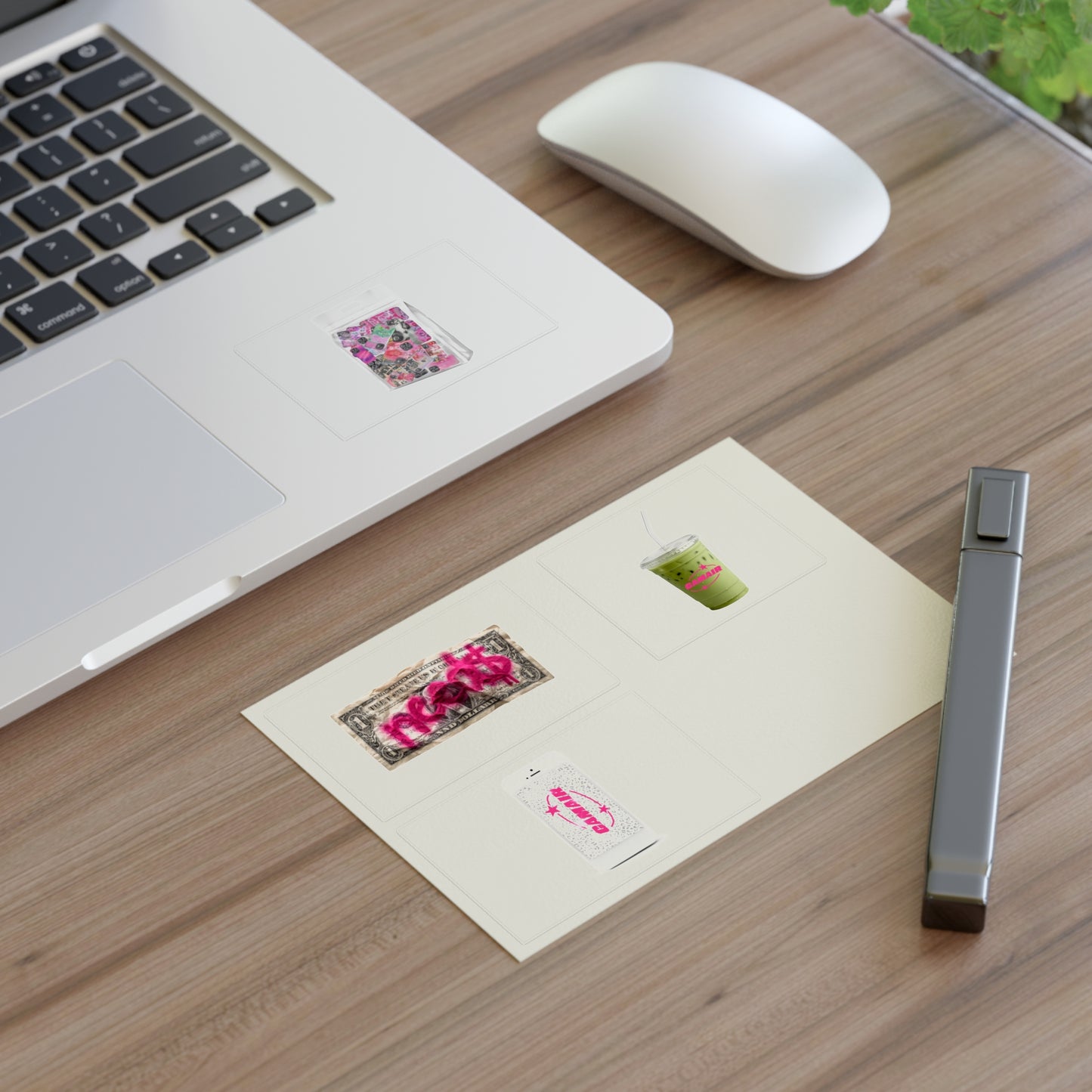 matcha x need $$ sticker sheet