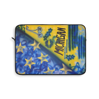 "ann arbor, mi" airbrush laptop sleeve