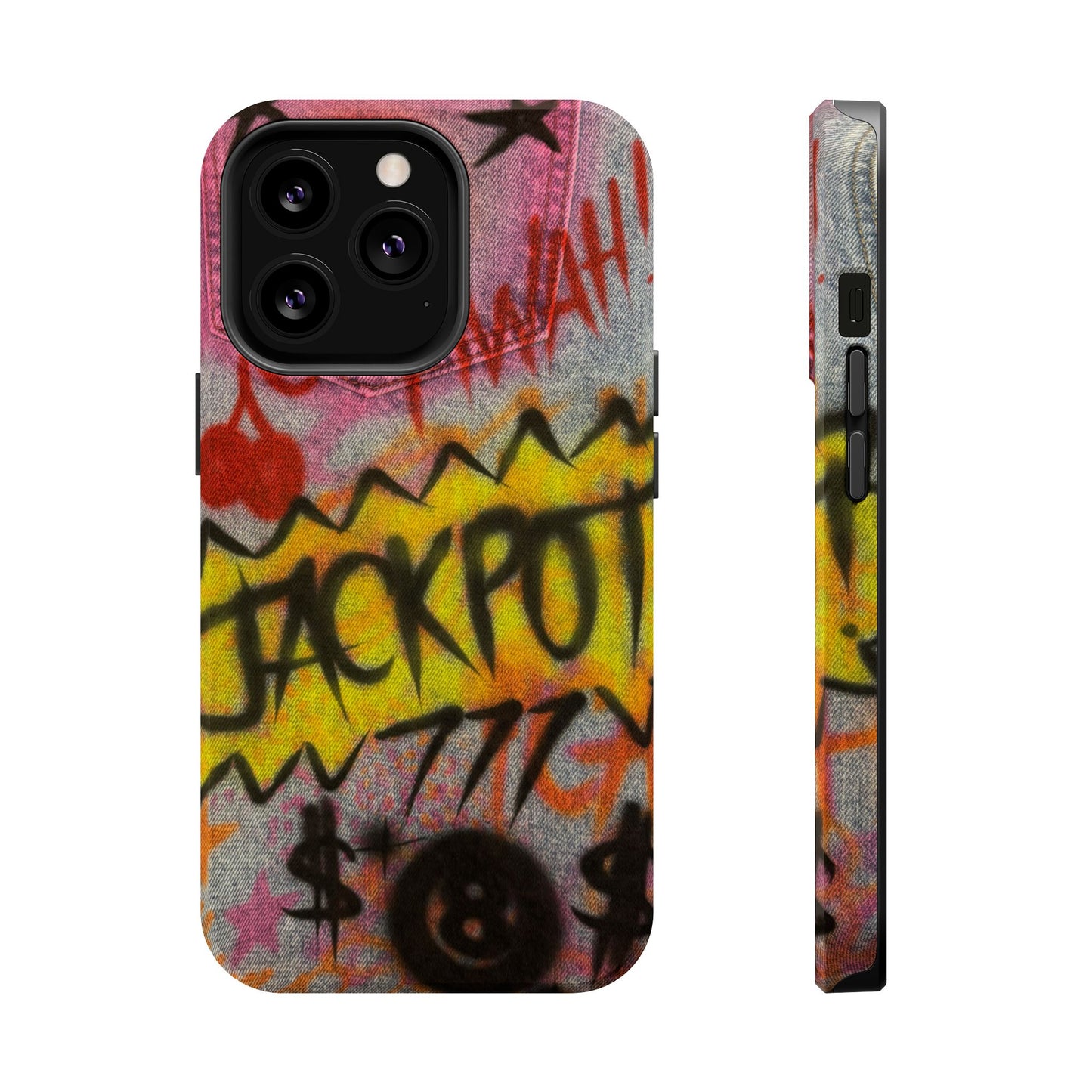 MagSafe "JACKPOT!" airbrush iPhone case