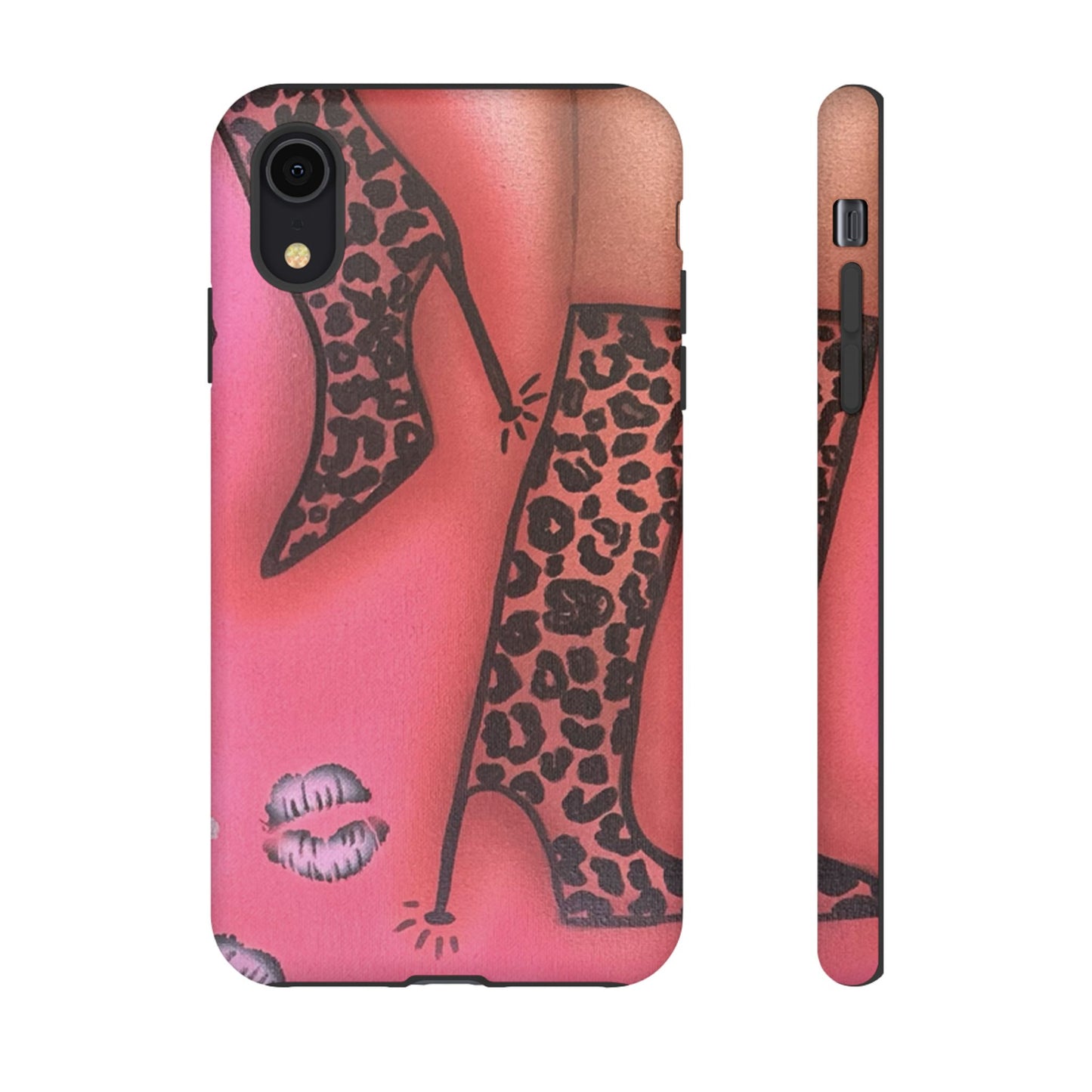 "cheetah boots" airbrush iPhone case