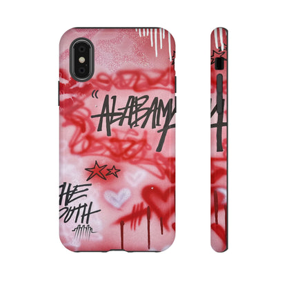"alabama" airbrush iPhone case