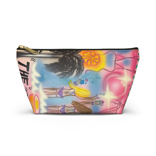 "kinis & tinis" airbrush makeup pouch
