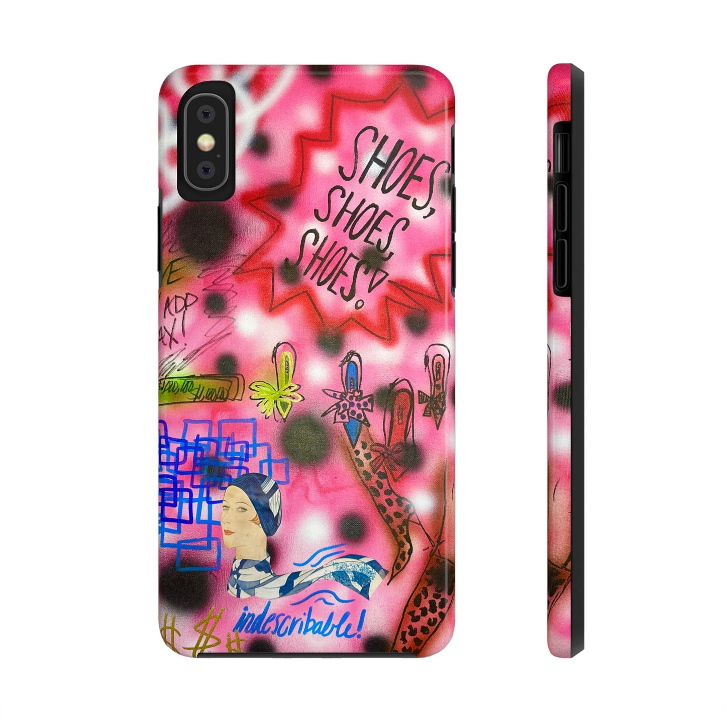 "indescribable cost" airbrush iPhone case