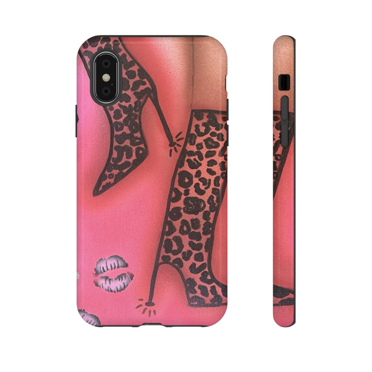 "cheetah boots" airbrush iPhone case
