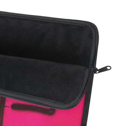 "i <3 la" airbrush laptop sleeve