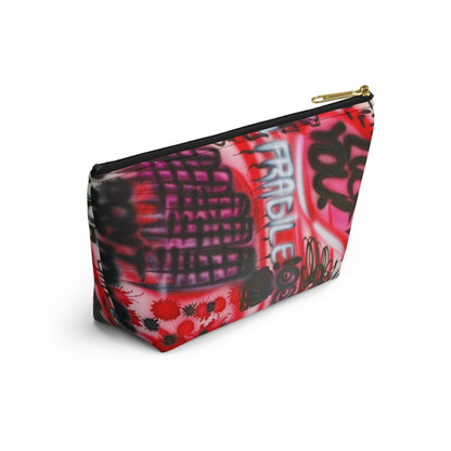 "lucky you!" airbrush makeup pouch