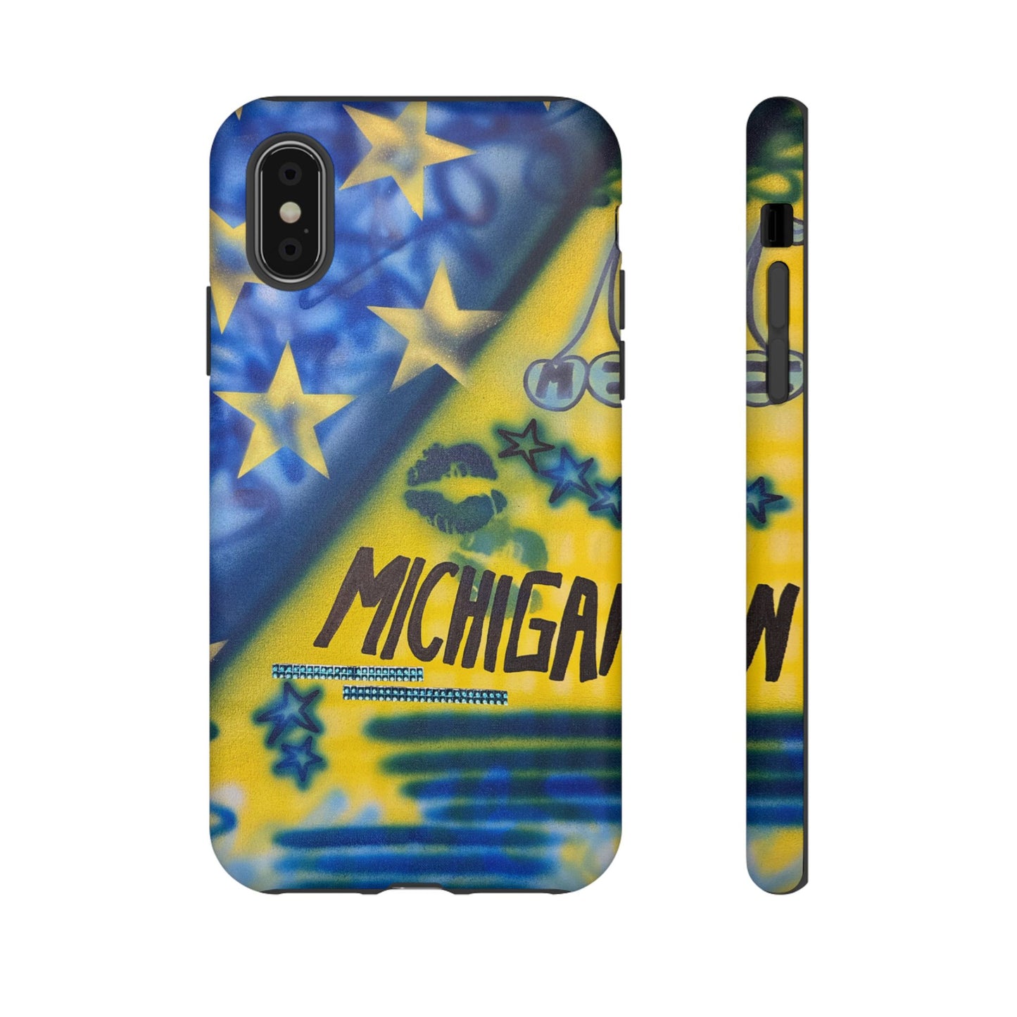 "ann arbor, mi" airbrush iPhone case
